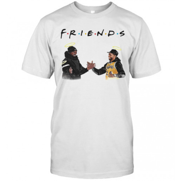 Friends Kobe Bryant Daughter And Chadwick Rip Tshirt - Picture 1 of 4